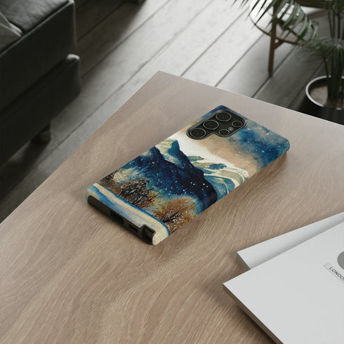 Snowy Colorado Rocky Mountains - Impact Resistant Phone Case